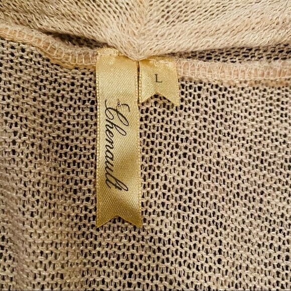 Chennault Off White Cardigan Size Large - Picture 8 of 10